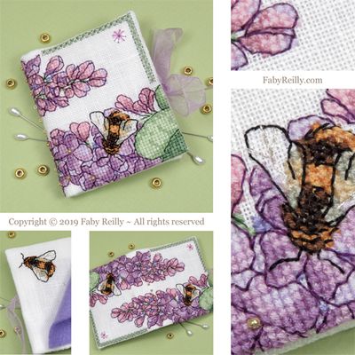 Lilac Needlebook